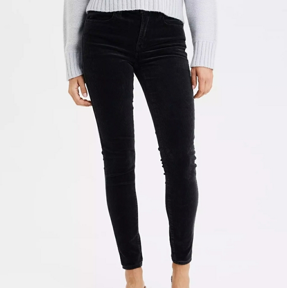 American Eagle Outfitters Pants - AE Corduroy Hi-rise Jegging Sz 10 Short